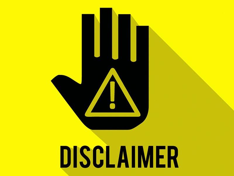 Disclaimer