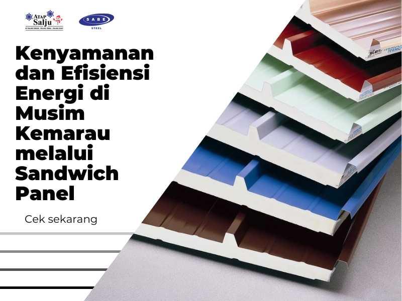 Kenyamanan dan Efisiensi Energi di Musim Kemarau melalui Sandwich Panel