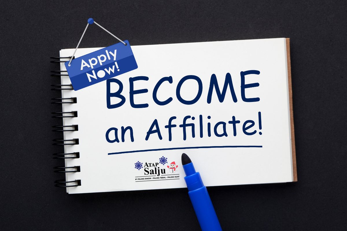 Cara Gabung Program Affiliate Atap Salju